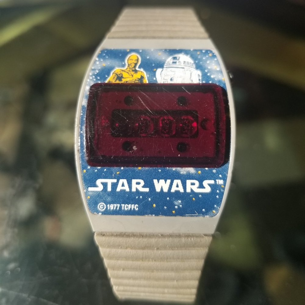 Vintage Texas Instruments Star Wars Digital Collectors Watch